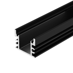 Профиль FLOOR18-H15-3000 ANOD BLACK (Arlight, Алюминий) 045672