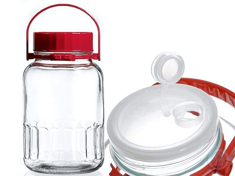 Банка 3л с пластиковой крышкой "Harvest"