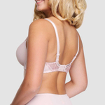 Бюстгальтер из мягкого микроволокна с уплотненными формованными чашками (Размер: 90C) (Цвет: бордовый)