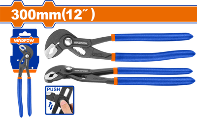 Клещи переставные 300 мм (6/36) WADFOW WPL6712