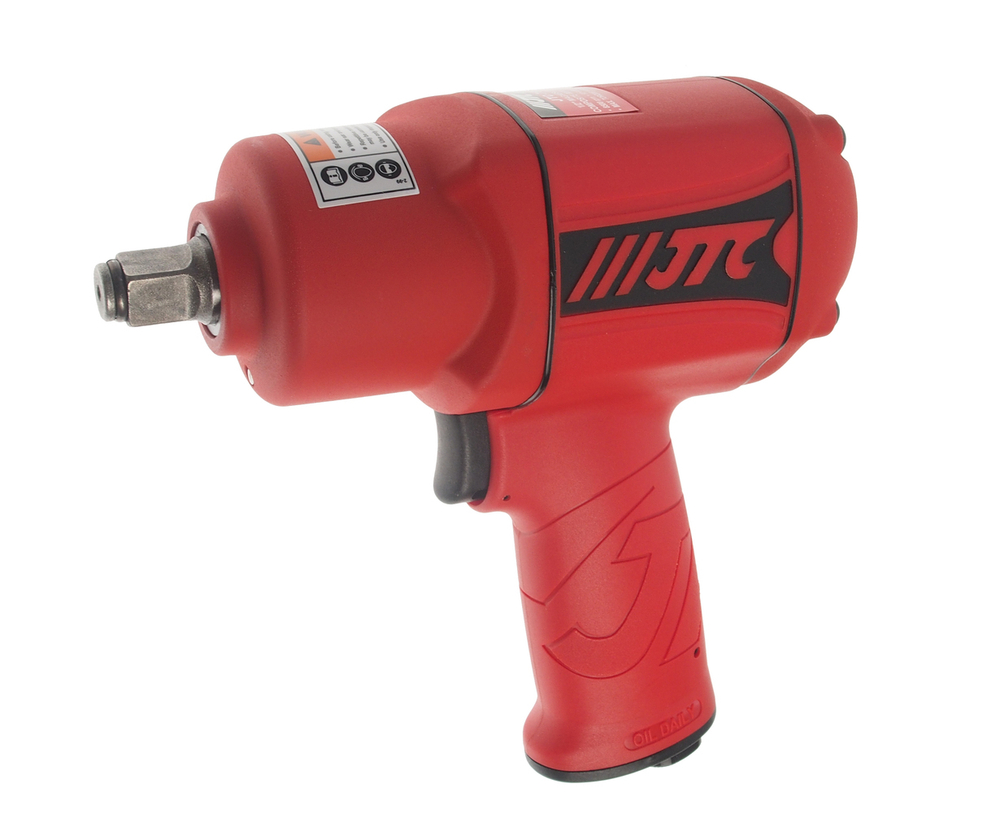 Гайковерт пневматический 1/2" 1356Нм 8500об/мин. 158л/мин. 90-120PSI композитный JTC