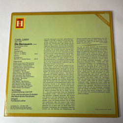 Винтажная виниловая пластинка LP Carl Orff Die Bernauerin (Auszuge) (Германия 1975)
