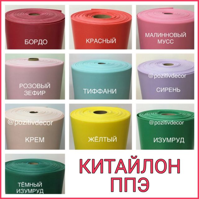 Изолон для творчества - КИТАЙЛОН 2мм (ППЭ), ширина 1 метр