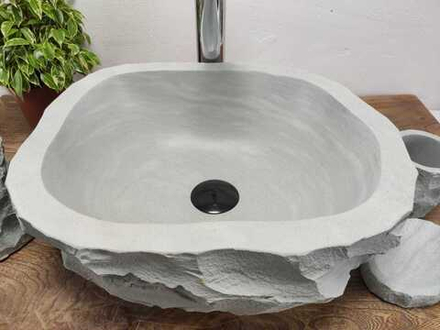 Раковина из андезита Erozy Blue Kecil EA-61079 41*35*15