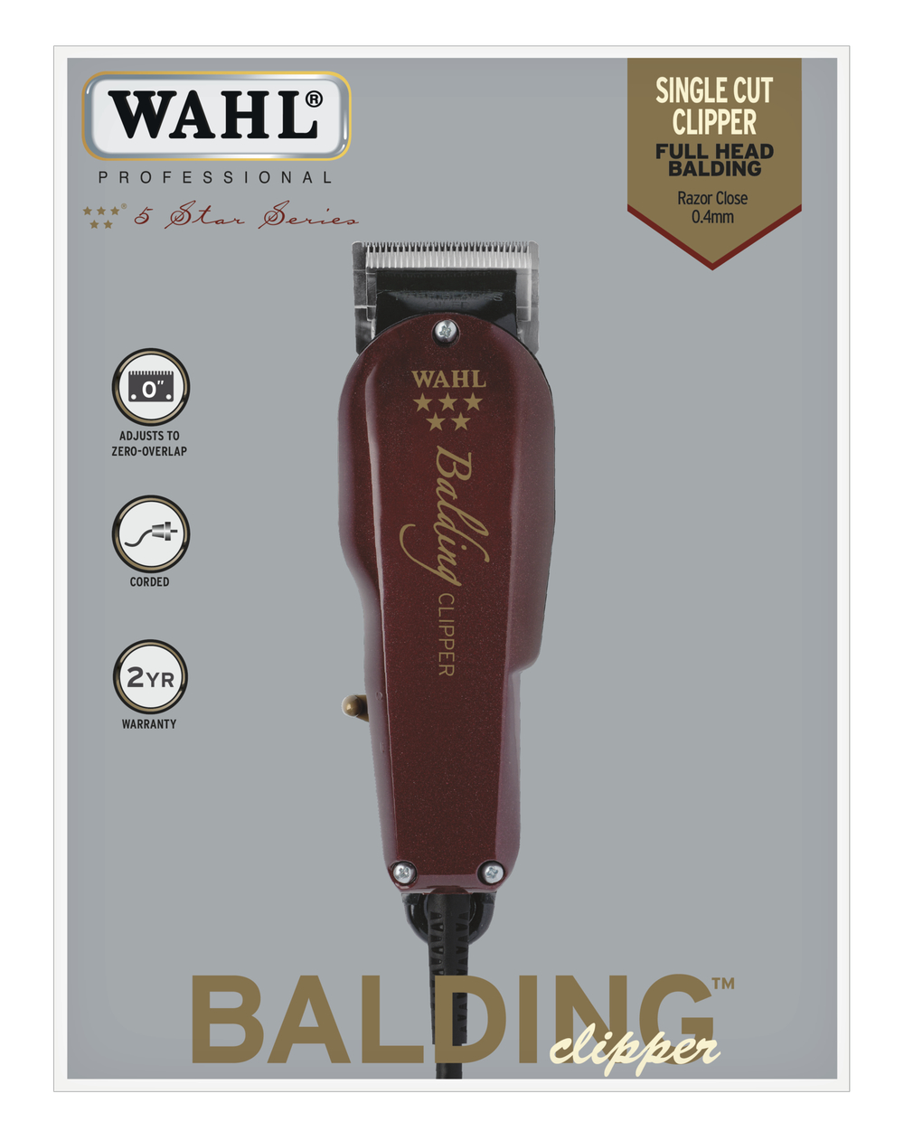 Машинка для стрижки Wahl 8110-316H Balding Clipper 5star