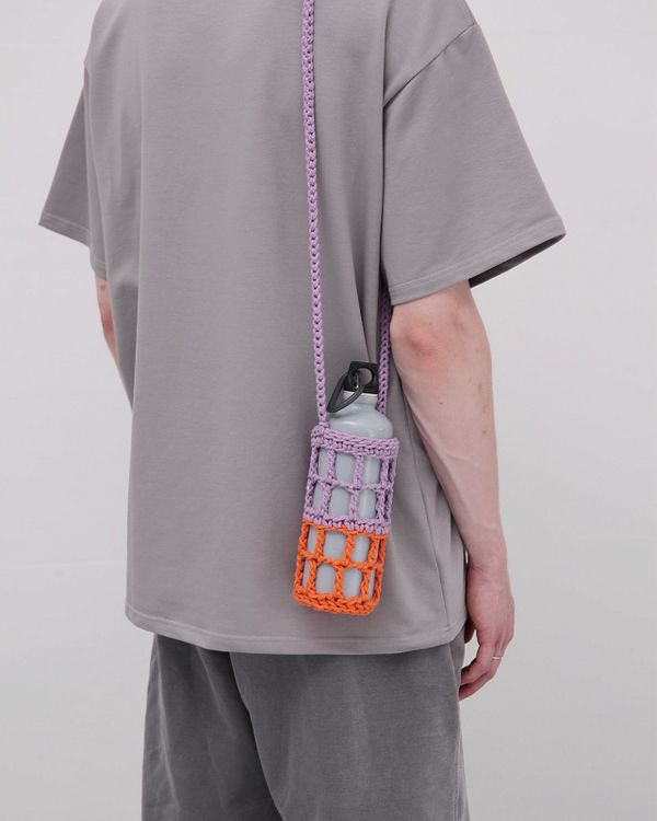 Сумка поясная NTTR Bottlebag Фиолетовая - фото 3