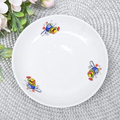 Блюдце 150мм форма 651 Лесовичок