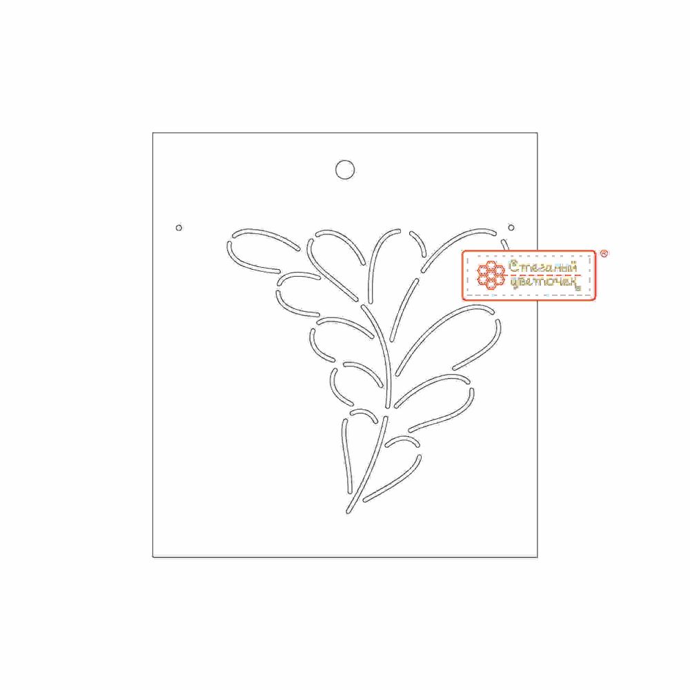 Шаблон для стежки "Винт" (арт. T23)