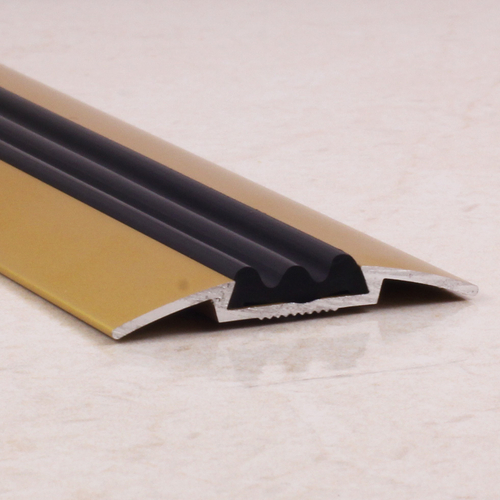 Алюминиевый угловой порог для пола с резиновой вставкой ПО- 42 2700 мм