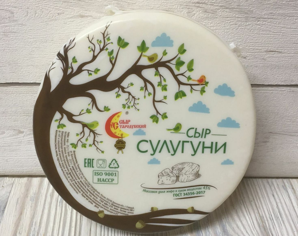 Сыр Сулугуни «Сыр Стародубский» 45% вес