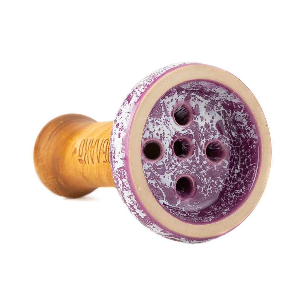 Cybuch Oblako Black GLAZE TOP FIOLETOWY MARMUR