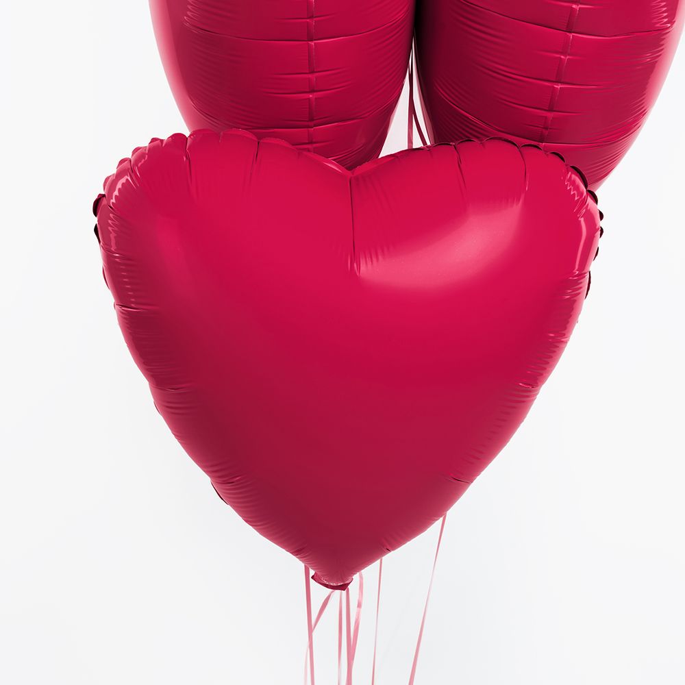 Ag Шар Сердце 19''/46 см, Мистик Viva Menta сатин (БГ-15)  Изображение2