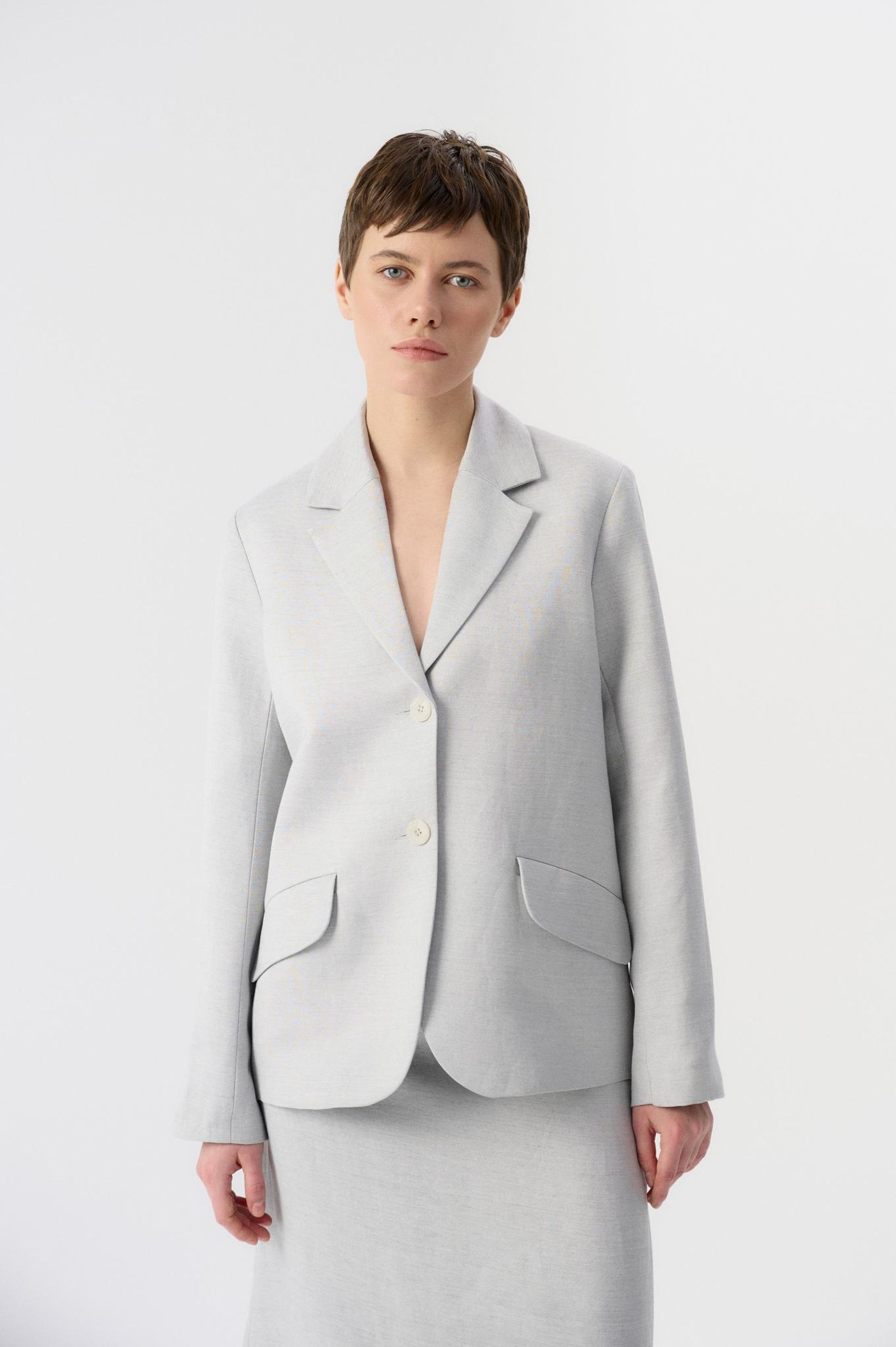 Пиджак Preston silver
