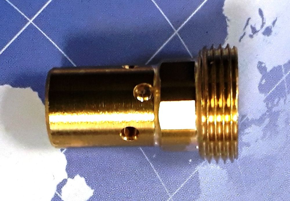 ICU0019 Держатель (свеча) наконечника M8, для сварочных горелок полуавтоматической сварки MIG36 сварог