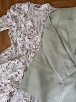 Платье Шарлотта для беременных и кормящих, Айвори с акварельными цветами