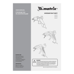 Клеевой пистолет, 7 мм, 15 (60) Вт, 8 г/мин// Matrix