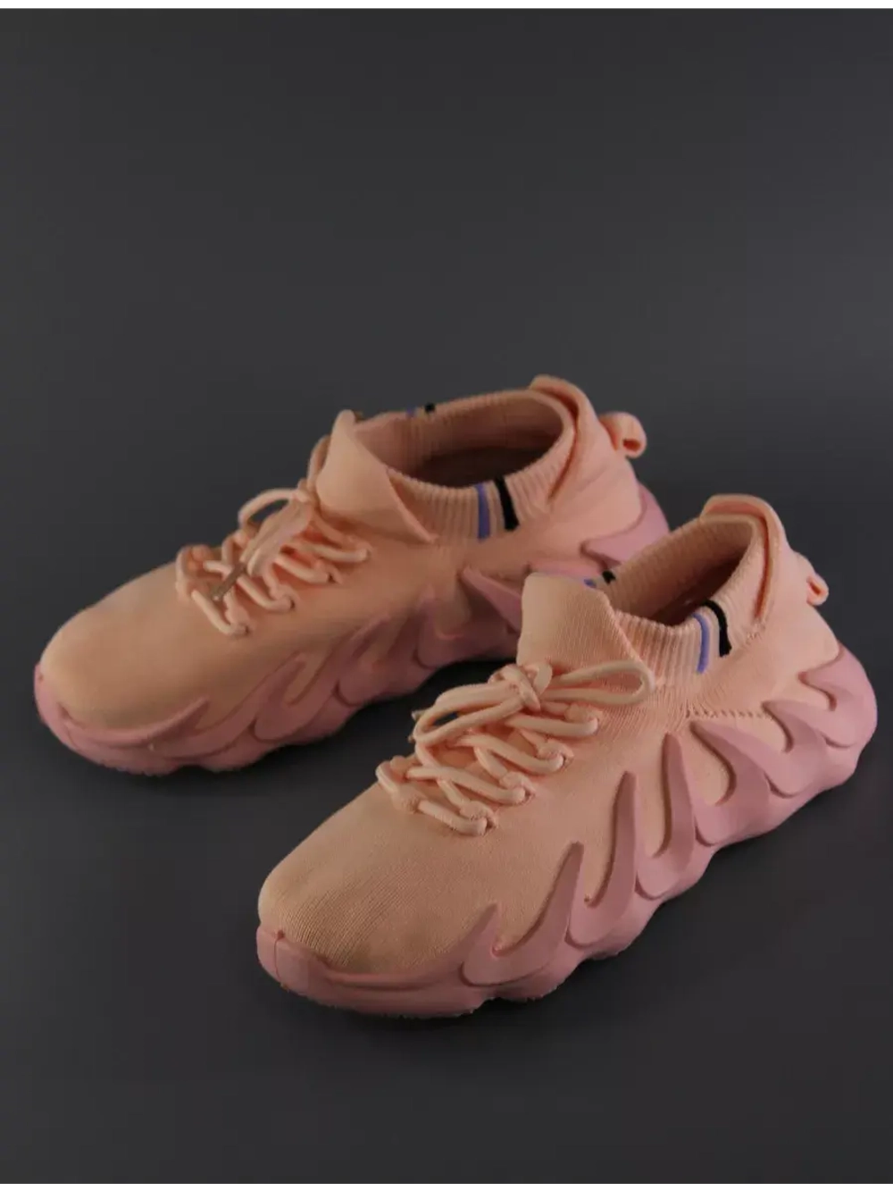 Кроссовки Изики детские - Yeezy boost- розовые
