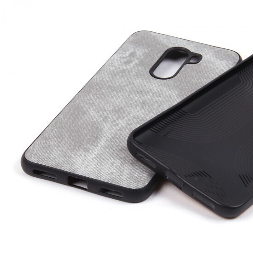 Чехол текстильный для Xiaomi Pocophone F1, 010817 Бордовый