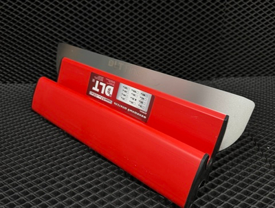 Малярный шпатель DLT Finish версия PRO, h-образный, 35см (лезвия 0,3 и 0,5мм), арт.1660