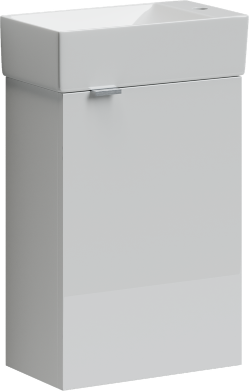 Тумба с раковиной Sancos Mini, 35.5 см., эмаль белый, MN35WL