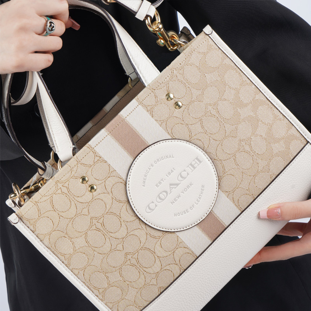 Сумка COACH Dempsey 30 Logo Tote, C8448-IMDQC