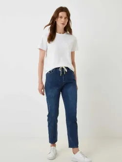 Джинсы на резинке больших размеров