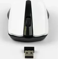 Мышь беспроводная PERFEO RAINBOW PF-3435 3 кн черно-белая