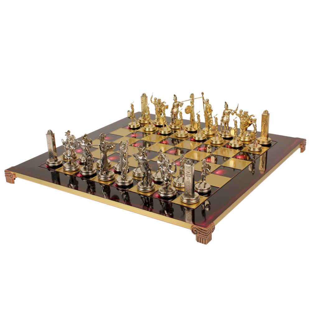 Manopoulos Шахматный набор Троянская война