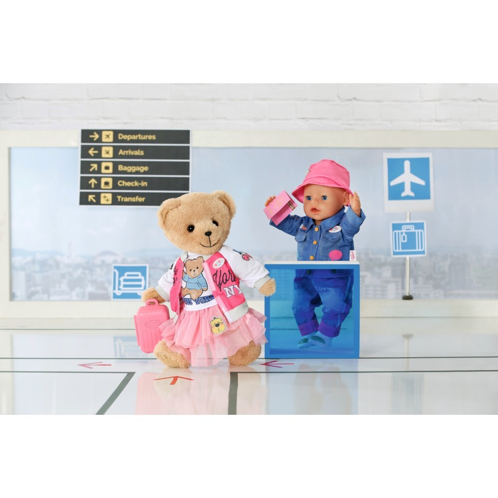 BABY born - Набор для путешествий с одеждой и чемоданом Для куклы 43 см 836316 / артикул   836316  / GTIN 4001167836316
