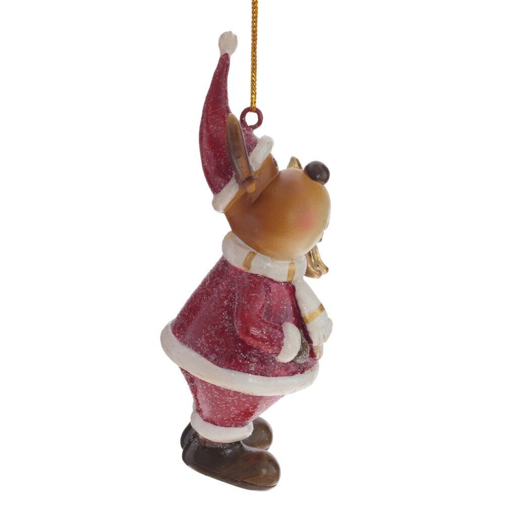 GAEM Изделие декоративное подвесное "Олень", L5,5 W4 H11 см, 2в.