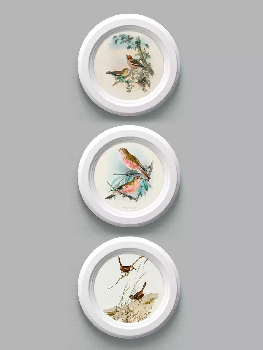 Картины на стену интерьерная на холсте 3 шт 17.5 см