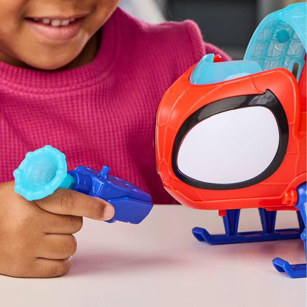 Hasbro SPIDEY i super-kumple - Шпайди и супер-друзья - Вертолет Team Spidey Copter + фигурка G1969