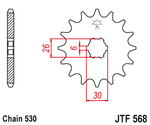 Звезда JTF568.18