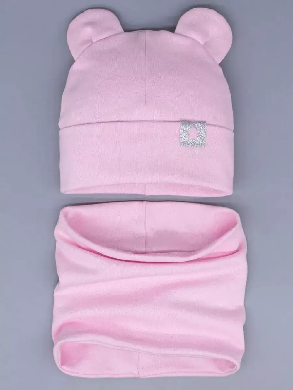 Шапка и снуд для девочки осенний