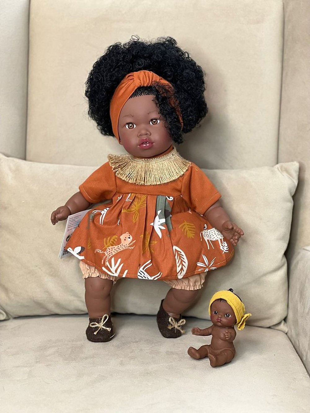 Кукла Nines 40см Alika мягконабивная в пакете (N3720K)