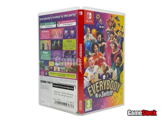 Everybody 1-2-Switch! (Nintendo Switch, Русские субтитры, Б/У)