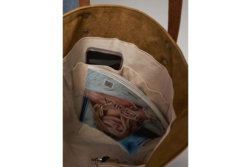 Сумка RoadLike Canvas Shopper, коричневый