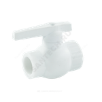 Кран шаровой PP-R комбинированный белый Дн 32х1" Ру25 ВР VALFEX 10144132