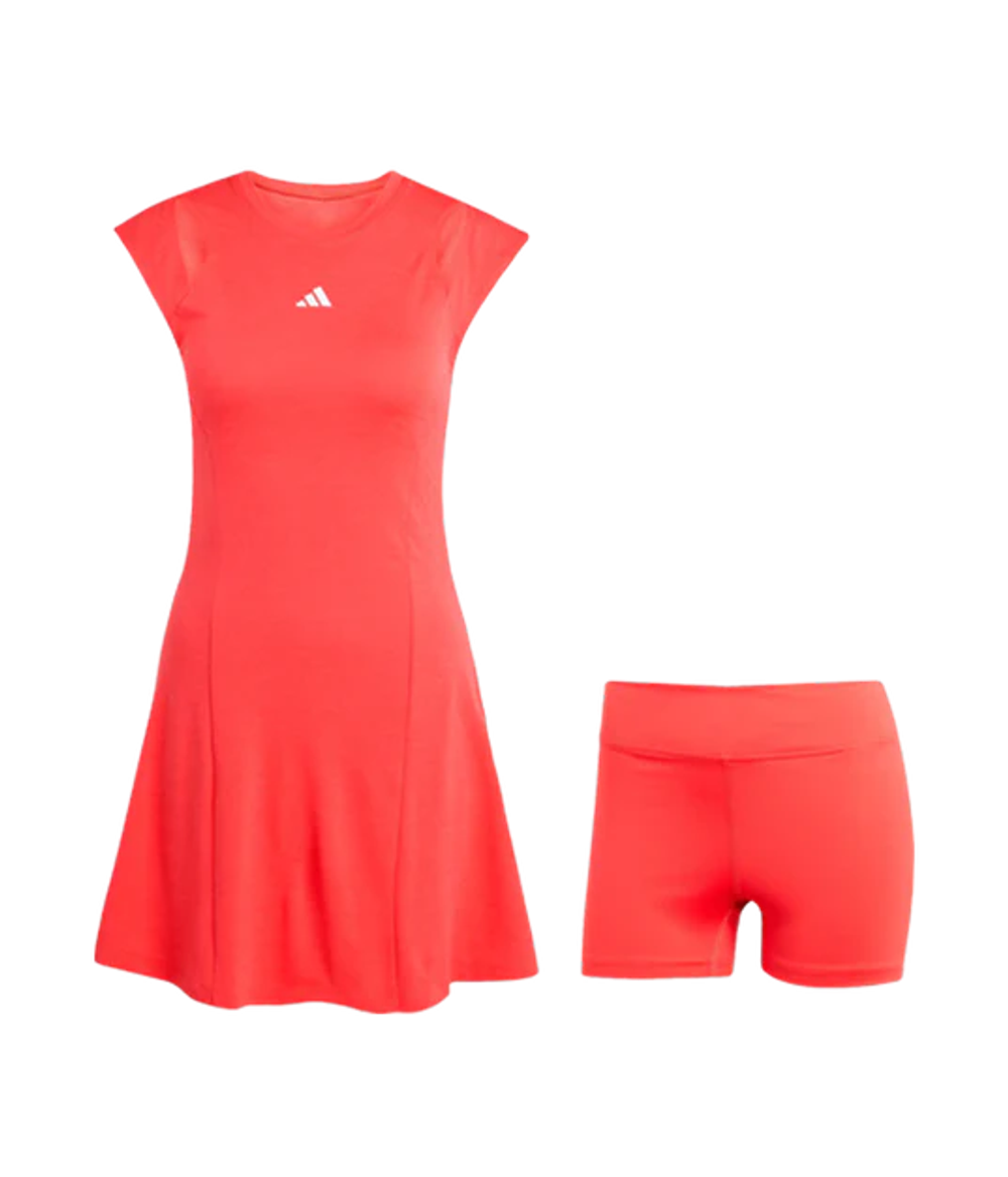 Платье для падел Adidas WOW Pro Красное 2025 | Размер М