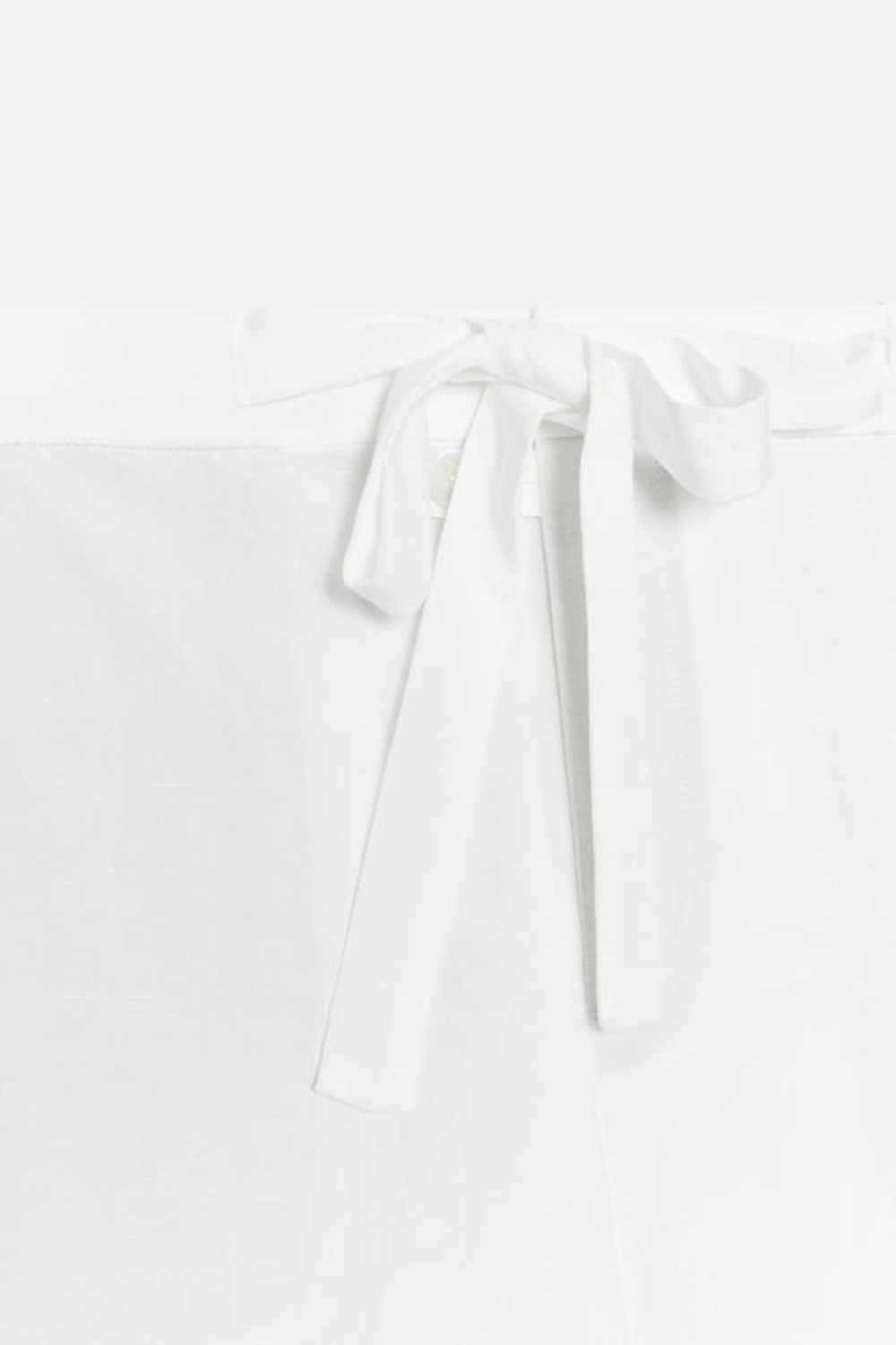 ZARA БРЮКИ-БАЛЛОНЫ — ZW COLLECTION, БЕЛЫЙ