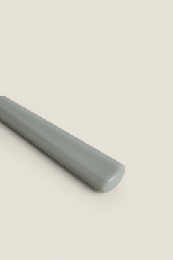 ZARA HOME КЛАССИЧЕСКИЙ НОЖ ДЛЯ МАСЛА, СЕРО-СИНИЙ