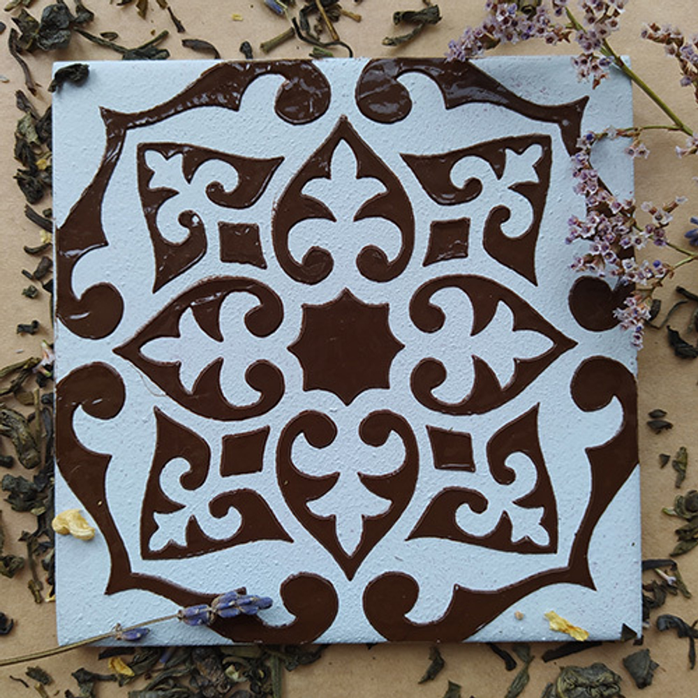 Текстурная паста акриловая моделирующая «Тёмный шоколад»