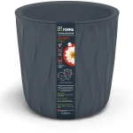 Горшок для цветов с дренажной вставкой Desert 11,2л (d265, h258мм)(серый)