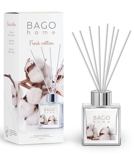 Ароматический диффузор Свежий хлопок, Bago home