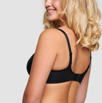 Бюстгальтер с чашкой на тонком поролоне (Размер: 75G) (Цвет: черный)