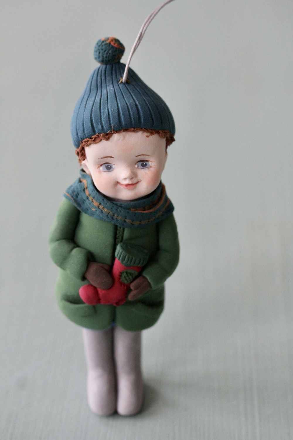 Молд силиконовый "Новогодняя открытка" / Форма 3D Санта Клаус, олень, имбирный человечек / для мыла, воска, глины, самозатвердевающих масс