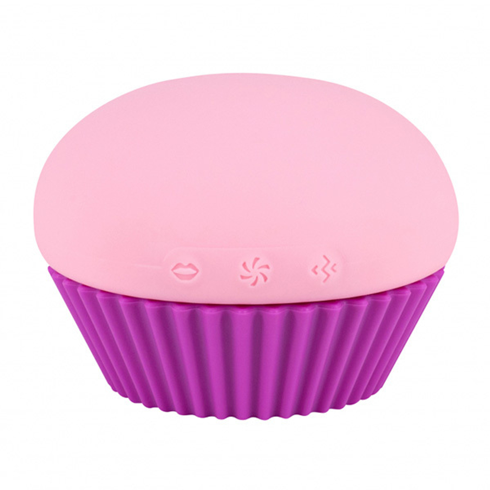 Вакуумно-волновой вибратор Lola Games Cupcake Raspberry 9210-02lola