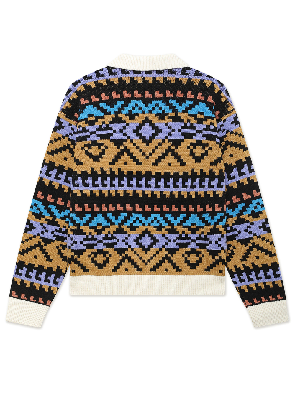 Свитер-поло Obey Geo Polo Sweater