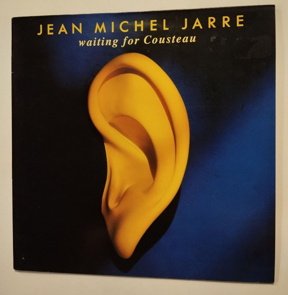 Винтажная виниловая пластинка LP Jean Michel Jarre Waiting For Cousteau (UK 1990)