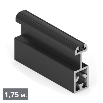 SLIMFINE Рамка средняя (1,75 м) черный матовый (RAL) (AF0699) Aristo (Акция)